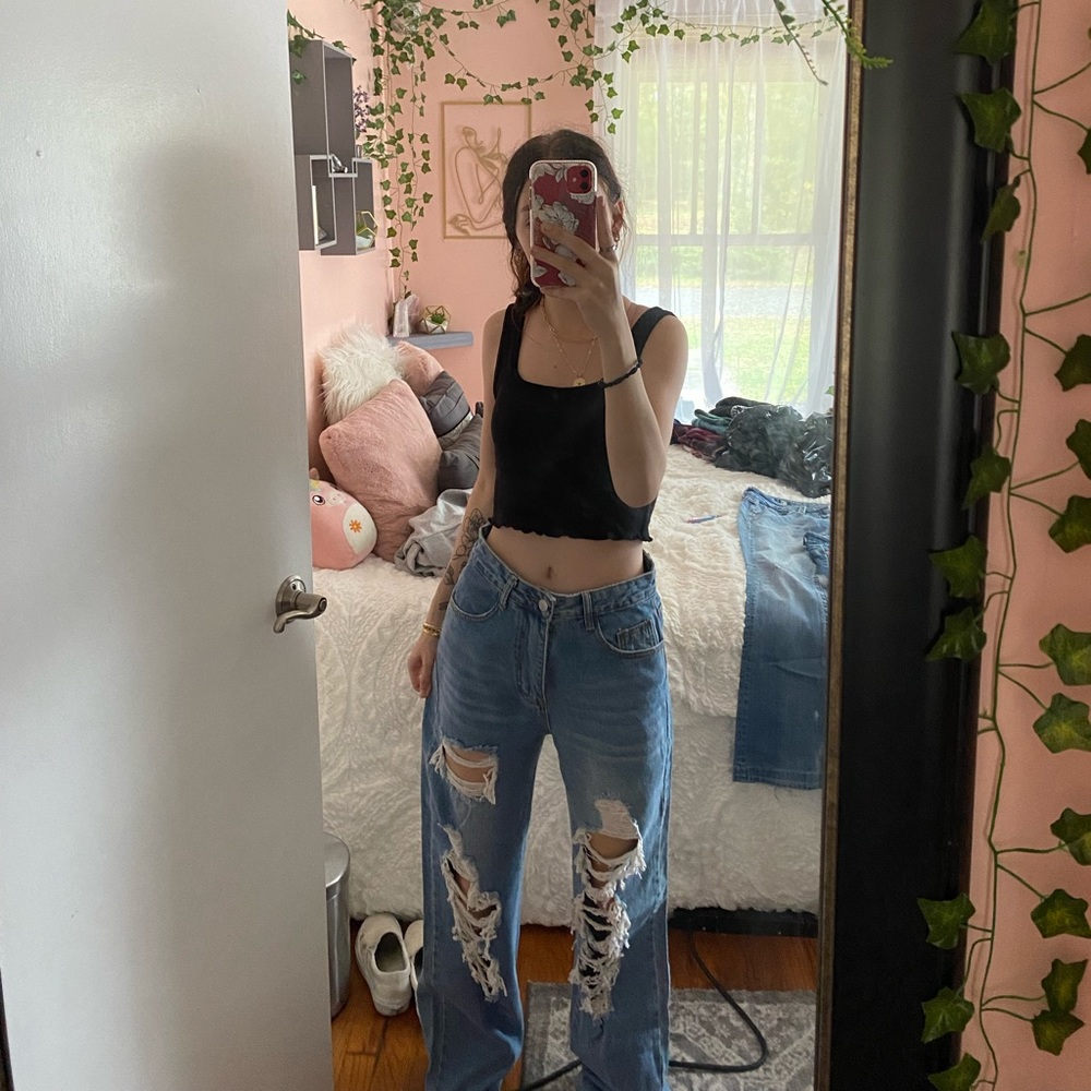 shein mom jeans